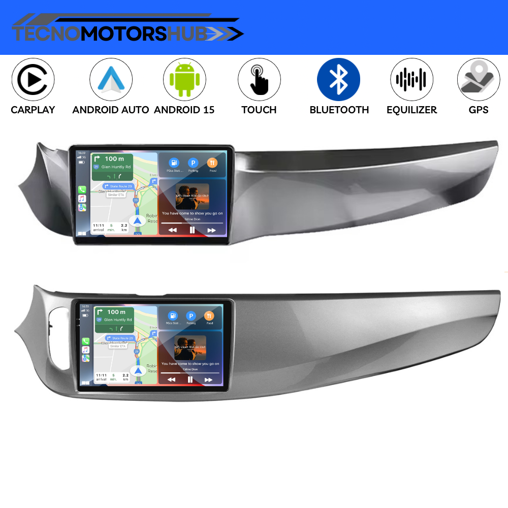 Autoradio 9” Android 15 Per Alfa Romeo Giulietta 2010-2018 CarPlay Navi