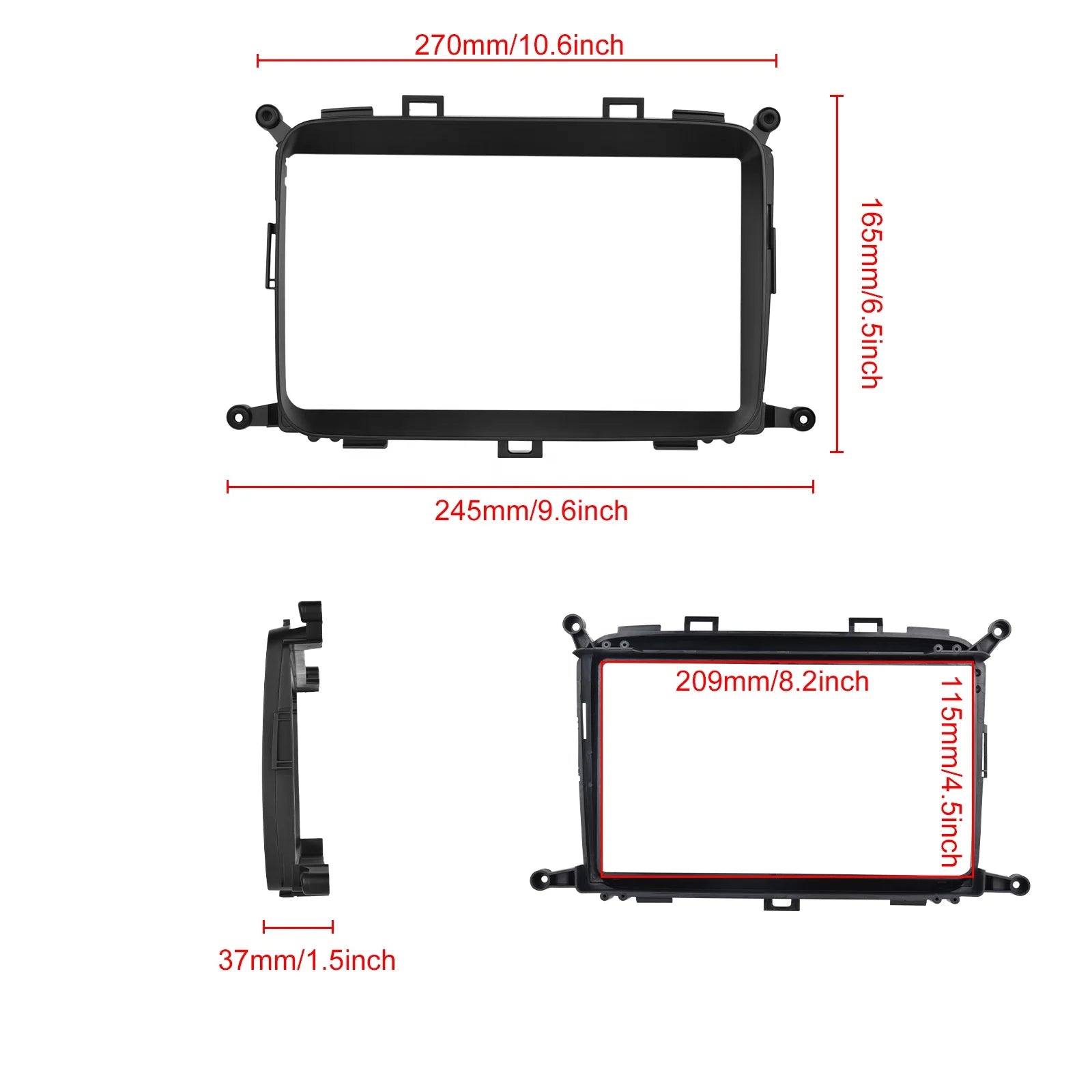 Android autoradio Carplay Android Auto per KIA Carens 2014-2017