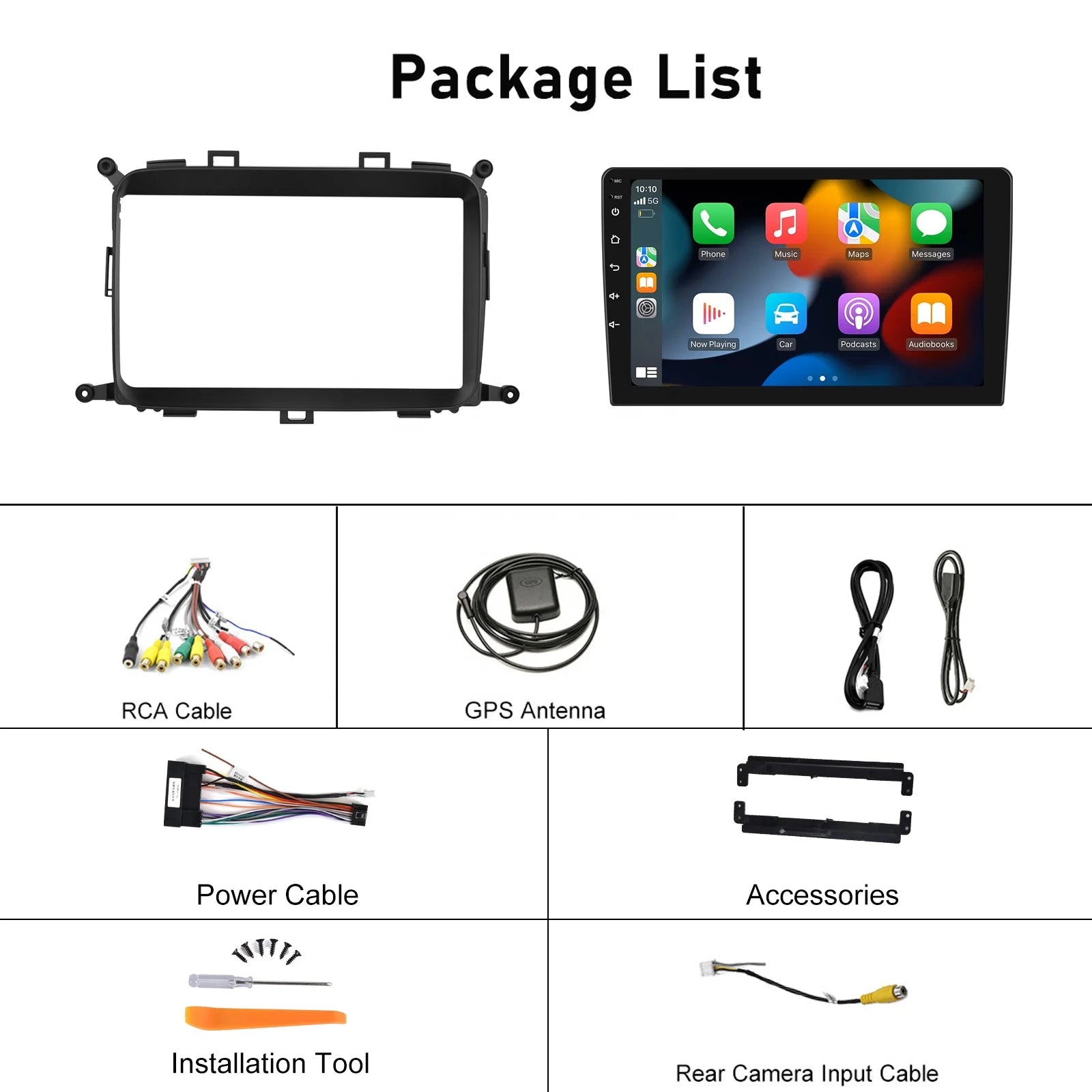 Android autoradio Carplay Android Auto per KIA Carens 2014-2017