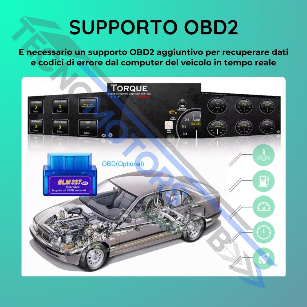 Autoradio 9” Android 15 Per Fiat Ducato/Peugeot Boxer/Citoren Jumper Snapdragon