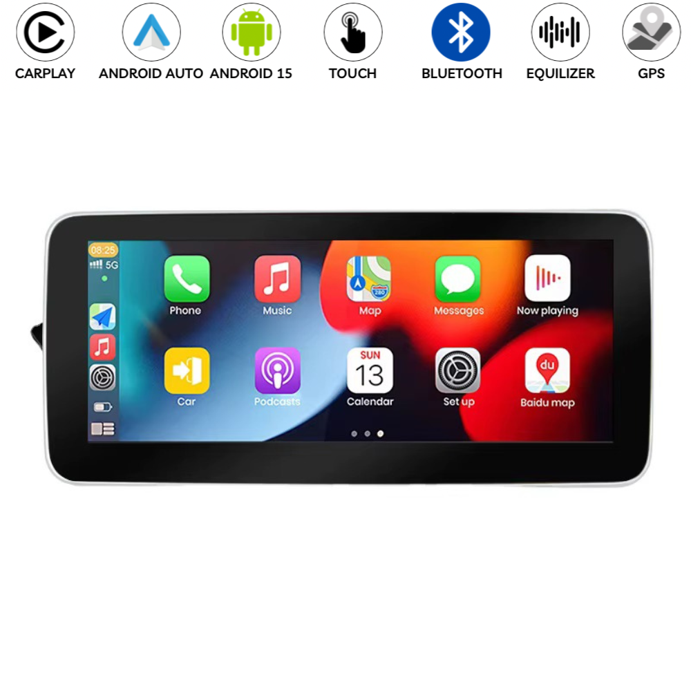 Android 15 Autoradio 12.5” per Audi Q5 A4 B8 A5 2009-2016 CarPlay Navi Bt 4GB 64GB