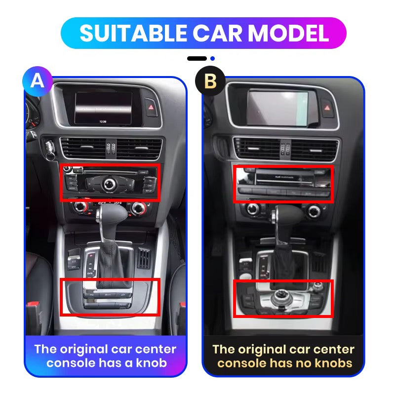 Autoradio 8.8" Android CarPlay AUDI Q5 2009-16 Stereo 6-128GB Auto Touch WIFI Bt