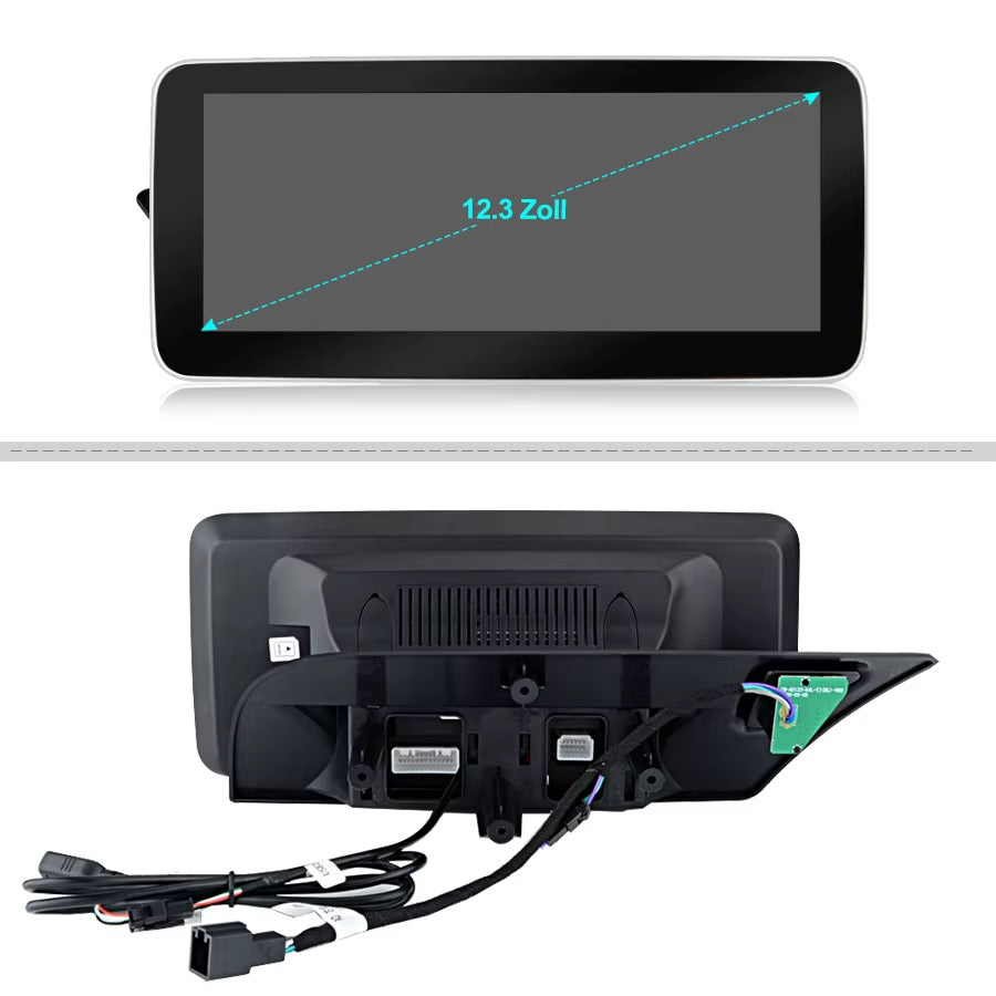 Android 15 Autoradio 12.5” per Audi Q5 A4 B8 A5 2009-2016 CarPlay Navi Bt 4GB 64GB